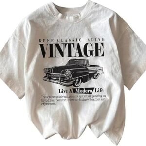 Half Sleeve Printed Round Neck T-Shirt for Women